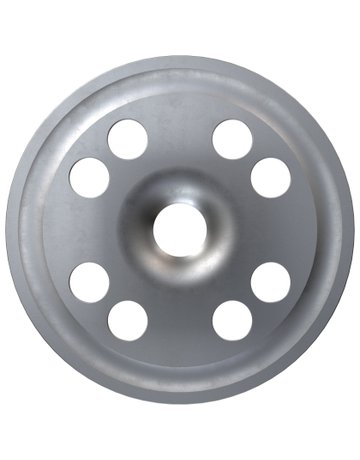 Bild Dämmstoffteller DTM 70/10, zn Stahl,zn,Teller-Ø: 70mm,Bohrung: 10,5mm - fischer-0