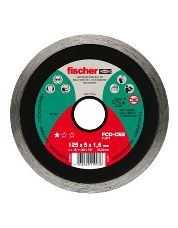 Bild Diamanttrennscheibe CES 1,6/180 - fischer-0