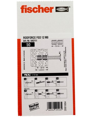 Bild Gewindestangendübel RODFORCE FGD 12 M8 - fischer-2