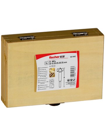 Bild Forstnerbohrer D-WFo Set 5pcs - fischer-1