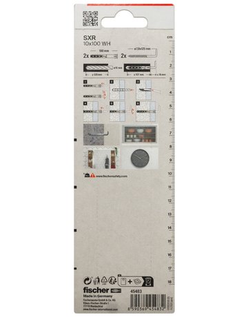 Bild Langschaftdübel SXR 10x100,m.Winkelhaken,VE 2 - fischer-4