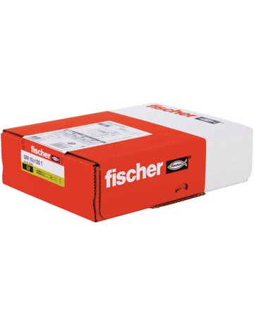 Bild Langschaftdübel SXR 10x120 T,zn Dübel:Nylon,Senkkopfschraube:Stahl,zn - fischer-1