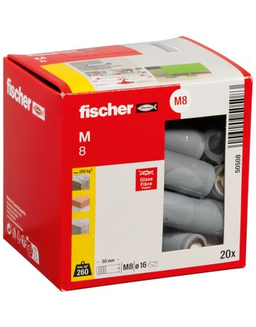 Bild Dübel M 8 Nylon,Bohr-Ø:16mm - fischer-1