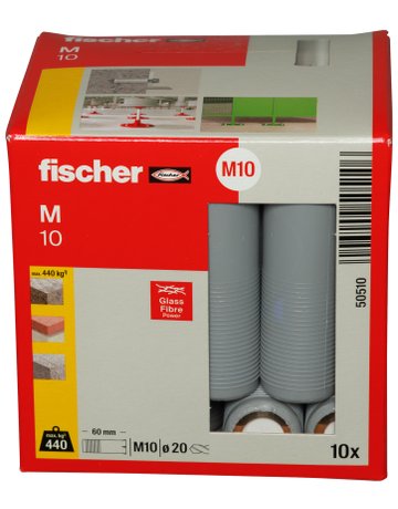Bild Dübel M 10 Nylon,Bohr-Ø:20mm - fischer-1