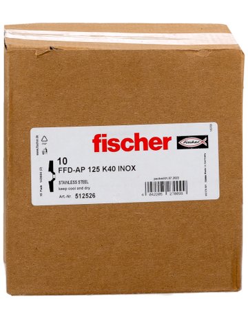 Bild Fächerschleifscheibe AP 125 K40 Inox - fischer-3
