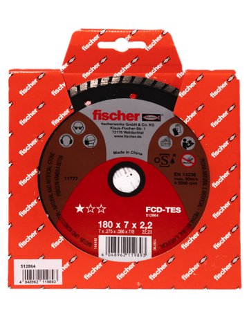 Bild Diamanttrennscheibe TES 2,2/180 turbo - fischer-1