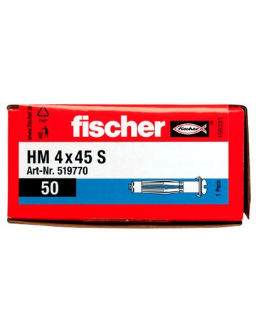Bild Hohlraum-Metalldübel HM 4x45 S Stahl,zn,Bohr-Ø: 8mm - fischer-3
