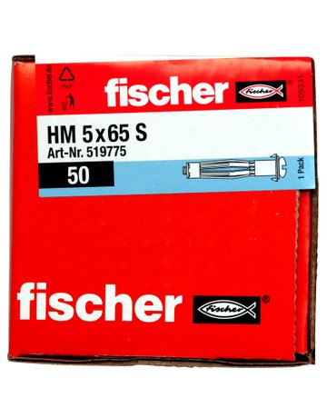 Bild Hohlraum-Metalldübel HM 5x65 S Stahl,zn,Bohr-Ø:10mm - fischer-3