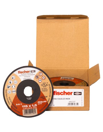 Bild Trennscheibe FP 1,5/115 flach Inox - fischer-1