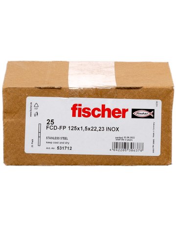 Bild Trennscheibe FP 1,5/125 flach Inox - fischer-2