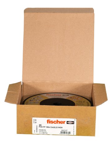Bild Trennscheibe FP 1,5/180 flach Inox - fischer-1