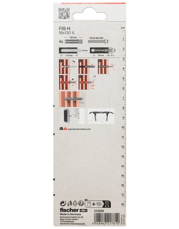 Bild Injektions-Ankerhülse FIS H 16x130 K Kunststoff - fischer-2