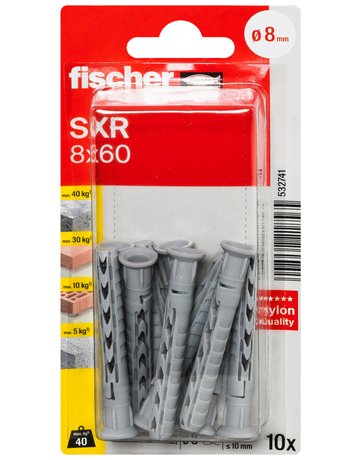 Bild Langschaftdübel SXR 8x60,VE 10 - fischer-1