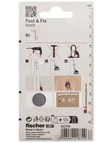 Bild Fast&Fix schwarz K (8) - fischer-2