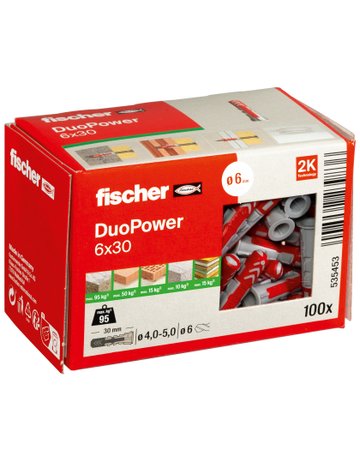 Bild Universaldübel DUOPOWER 6x30 - fischer-1