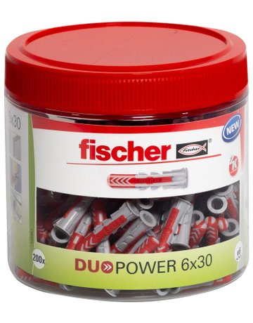 Bild Universaldübel DUOPOWER 6x30 Dose - fischer-1