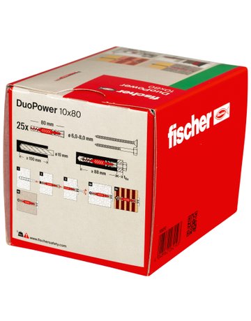 Bild Universaldübel DUOPOWER 10x80 - fischer-3
