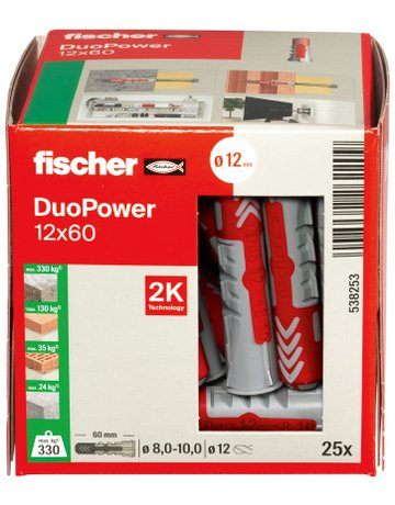 Bild Universaldübel DUOPOWER 12x60 - fischer-2