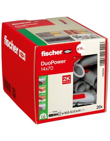 Bild Universaldübel DUOPOWER 14x70 - fischer-1