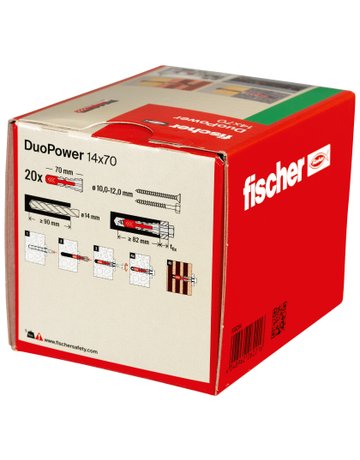 Bild Universaldübel DUOPOWER 14x70 - fischer-3