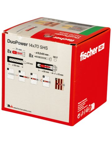 Bild Universaldübel DUOPOWER 14x70 S - fischer-2