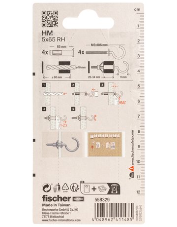 Bild Hohlraum-Metalldübel HM 5x65 RH K (4) - fischer-2