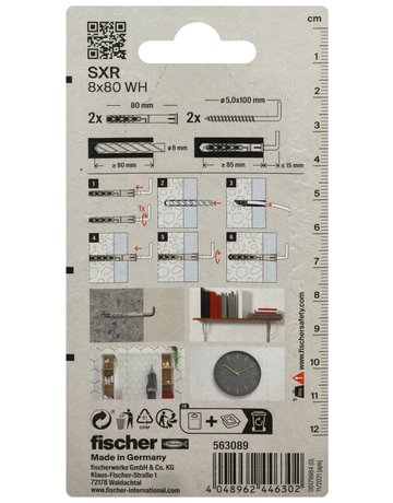 Bild Langschaftdübel SXR 8x80 WH K (2) - fischer-4