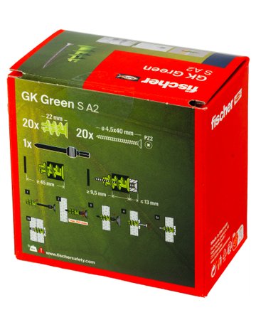 Bild Gipskartondübel GK Green S A2 - fischer-2