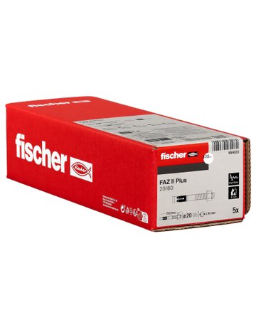 Bild Bolzenanker FAZ II Plus 20/60 verzinkt - fischer-1