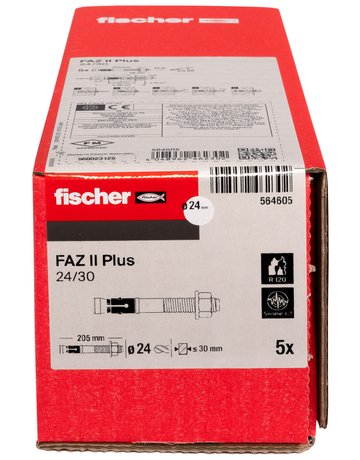 Bild Bolzenanker FAZ II Plus 24/30 verzinkt - fischer-2
