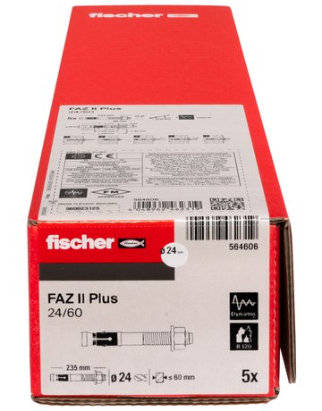 Bild Bolzenanker FAZ II Plus 24/60 verzinkt - fischer-2