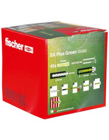 Bild Dübel SX Plus Green 10x50 - fischer-2