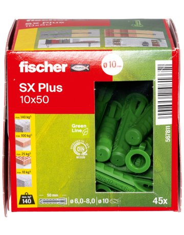 Bild Dübel SX Plus Green 10x50 - fischer-3