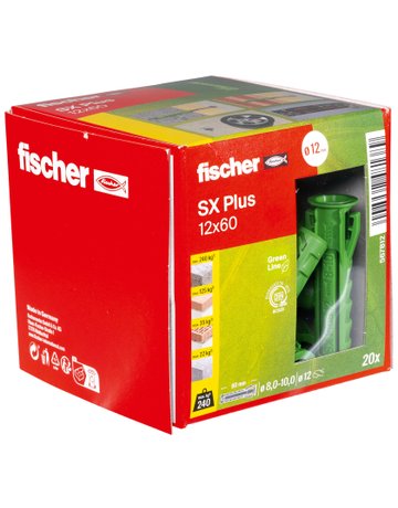 Bild Dübel SX Plus Green 12x60 - fischer-3