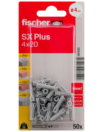 Bild Dübel SX Plus 4x20 K (50) - fischer-2