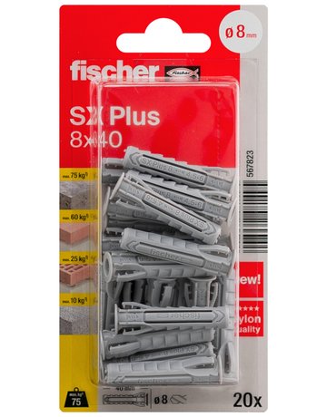 Bild Dübel SX Plus 8x40 K (20) - fischer-2