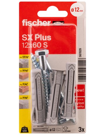 Bild Dübel SX Plus 12x60 S K (3) - fischer-1