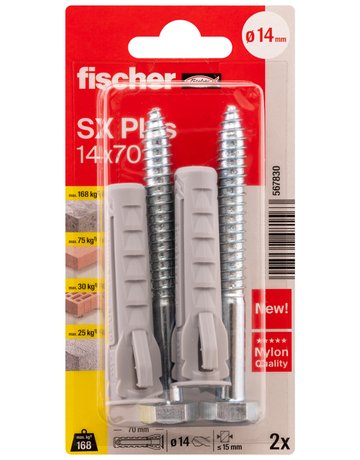 Bild Dübel SX Plus 14x70 S K (2) - fischer-1