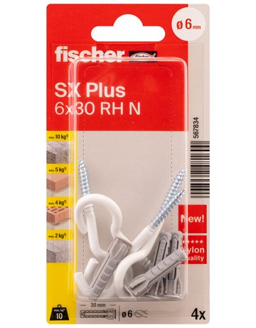 Bild Dübel SX Plus 6x30 RH N K (4) - fischer-1