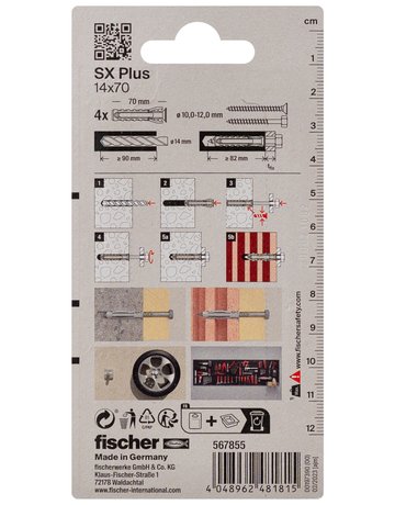 Bild Dübel SX Plus 14x70 K (4) - fischer-1