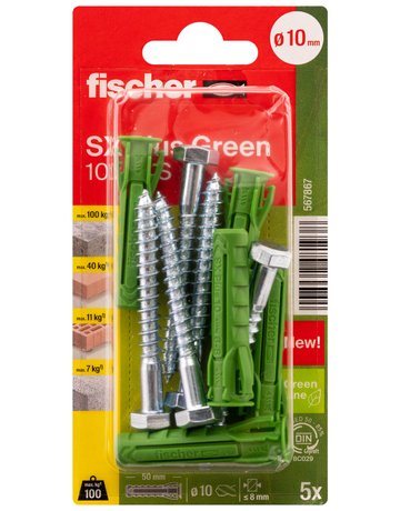 Bild Dübel SX Plus Green 10x50 S K (5) - fischer-1