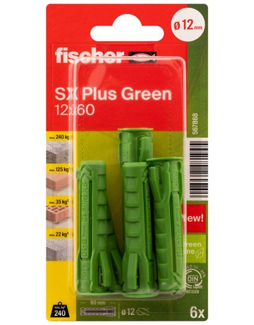 Bild Dübel SX Plus Green 12x60 K (6) - fischer-1