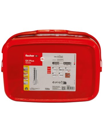 Bild Dübel SX Plus 10x50 Eimer (720) - fischer-4