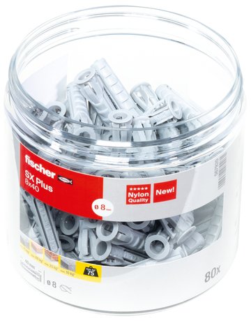 Bild Dübel SX Plus 8x40 Dose (80) - fischer-3