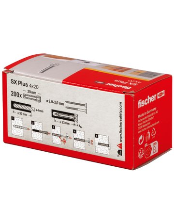 Bild Dübel SX Plus 4x20 - fischer-2