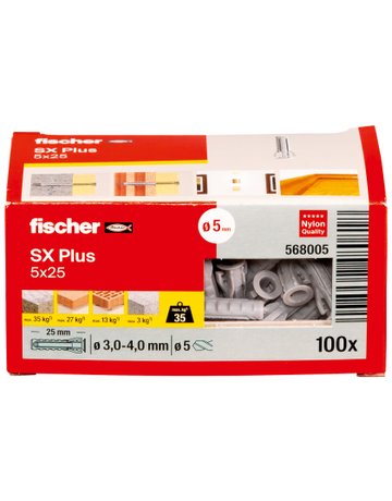 Bild Dübel SX Plus 5x25 - fischer-3