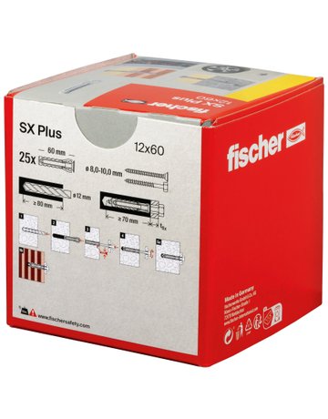 Bild Dübel SX Plus 12x60 - fischer-2