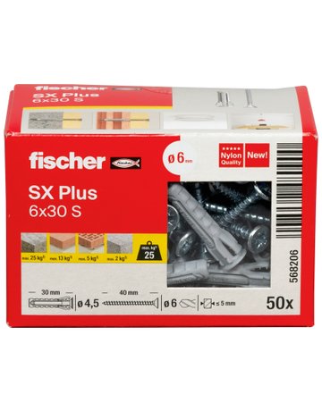 Bild Dübel SX Plus 6x30 S - fischer-3