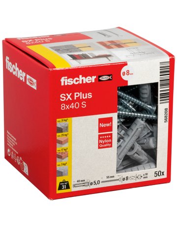 Bild Dübel SX Plus 8x40 S - fischer-1