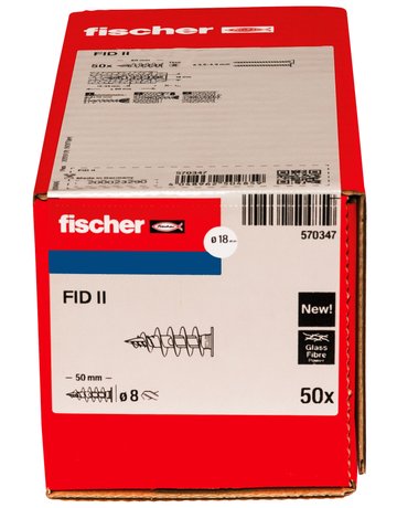Bild Dämmstoffdübel FID II Kunststoff,50mm,TX40 - fischer-2